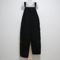黒2WAYオーバーオール