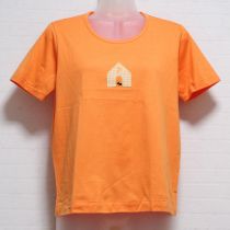 オレンジテリアTシャツ【M】