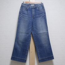 ブルーネーム付きデニムパンツ【4(L)】
