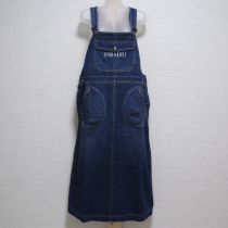 紺OKAYAMA DENIM サロペットスカート