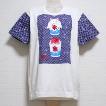 生成かき氷と猫プリントTシャツ【3(M)】