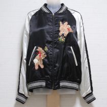黒ブラウンバニースカジャン