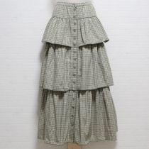 薄荷系オリチェ段々スカート
