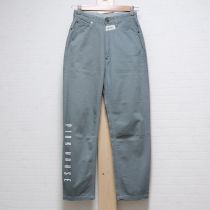 ブルーグレーロゴ入りパンツ