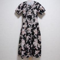 黒チェリーブロッサムptワンピース