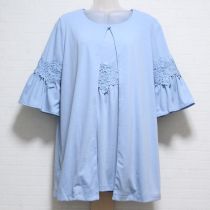 サックスカットソーチュニックアンサンブル【3(9号)】