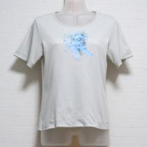 薄荷系ブルースタープリントカットソー【3(M)】