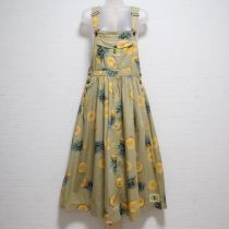 薄荷パイナップルサロペットスカート