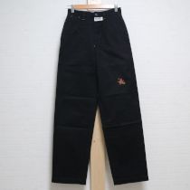 黒クッキーくま刺繍パンツ【M】