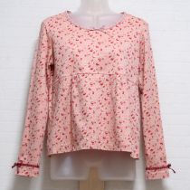 ピンク粒苺カットソー【L】
