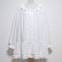 白サテンリボン使いローンチュニック