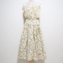 生成白つめ草キャミワンピース