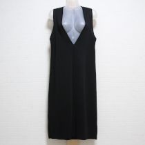 黒ニットジャンパースカート【3(9号)】