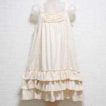 生成裾段々カットソーチュニック
