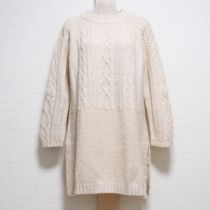 生成ケーブル編みニットチュニック【4(11号)】