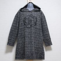 黒系グレンチェックカメリアチュニック【4(11号)】