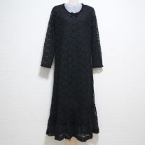 黒総レースワンピース