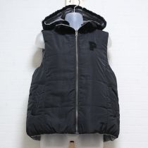黒系ファー使い【P】リバーシブルベスト