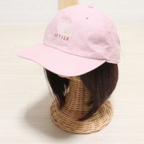 ピンクBOYISHロゴキャップ