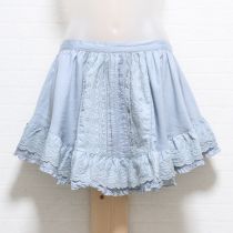 ブルーグレーレース使いエプロン