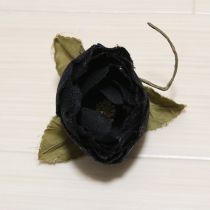 黒薔薇コサージュ
