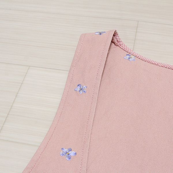 ピンク白つめ草刺繍ジャンパースカート - ピンクハウス通販