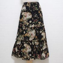 黒薔薇と木の実スカート【S】
