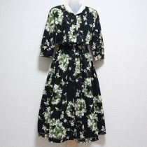 黒スノードロップワンピース