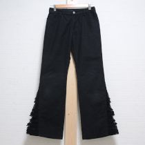 黒チュール&モチーフパンツ【M】
