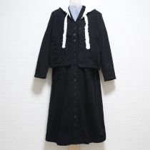 黒セーラーカラージャケット&ワンピース