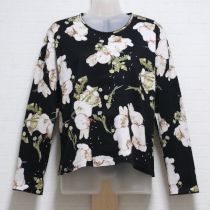 黒たんぽぽうさぎ長Tシャツ