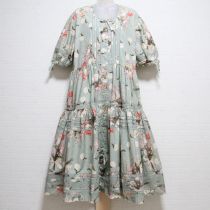 薄荷ブーケワンピース