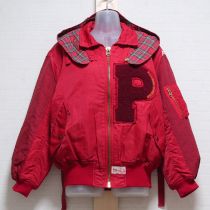 赤【P】ロゴゼッケンブルゾン