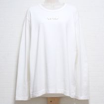 白ロゴ刺繍Tシャツ【4(L)】