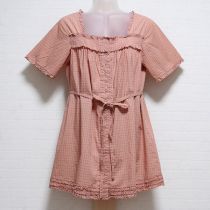 オレンジ系オリチェチュニック