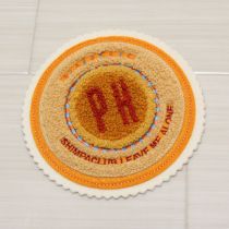 オレンジPH刺繍サガラワッペン