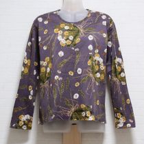 パープルたんぽぽ長Tシャツ