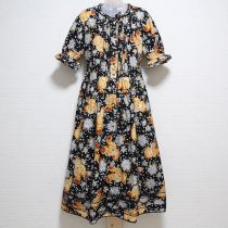 黒勿忘草くまワンピース