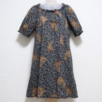 黒勿忘草とくまチュニック