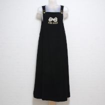 黒パールリボンサロペットスカート