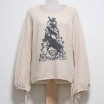 ベージュブレーメンカシミヤセーター