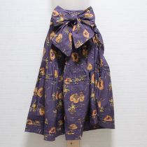 パープルサッシュ付きクッキー&ブーケスカート&2WAYバッグ
