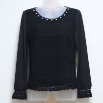 黒モチーフ&レースカットソー【3(9号)】