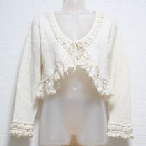 生成花モチーフボレロ