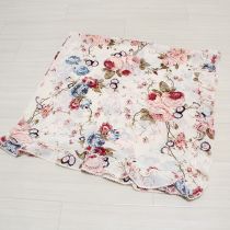 生成薔薇プリントシフォンストール