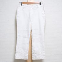 オフ白裾フリルパンツ【7号】