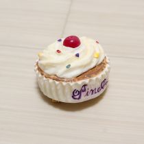 カップケーキブローチ