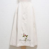 生成根付き苺刺繍スカート