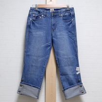 ブルーネーム使いデニムパンツ【L】