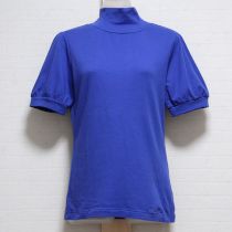 ブルーロゴ入りハイネックカットソー【4(L)】